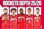 美媒：火箭拥有NBA最强的前场阵容 上赛季他们大部分时间比勇士强
